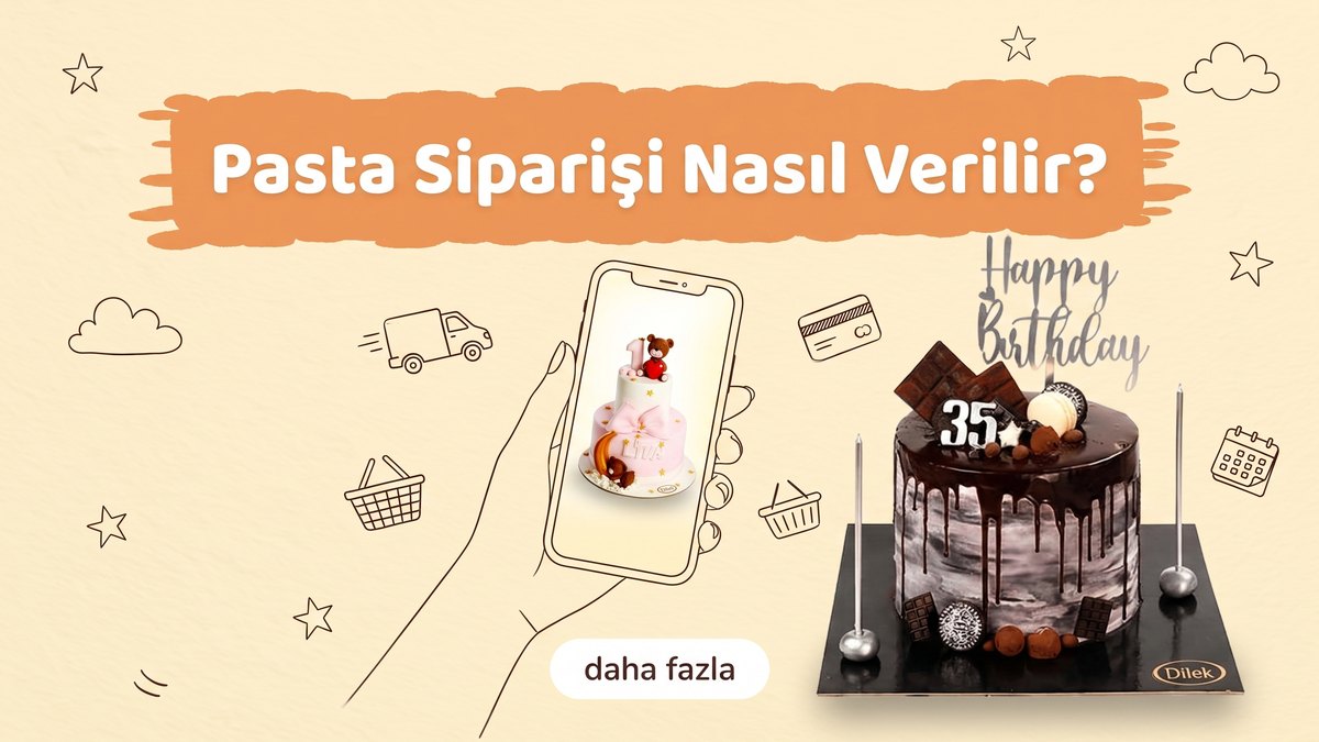 Telefondan online pasta siparişi verme rehberi