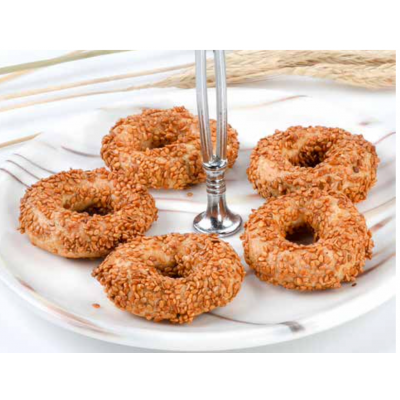 Susamlı Mini Simit Kurabiye