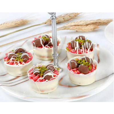 Frambuazlı Fıstıklı Kurabiye