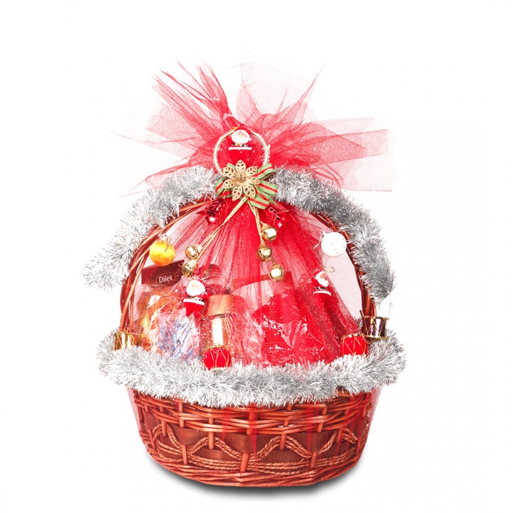 Kırmızı Büyü Yılbaşı Sepeti