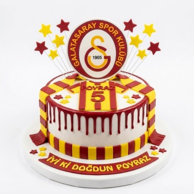 Galatasaray Atkılı Formalı Taraftar Pastası
