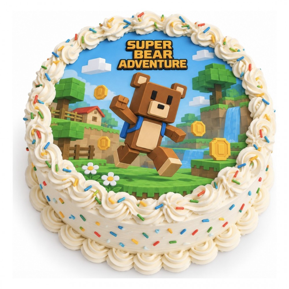Super Bear Adventure Resimli Pasta