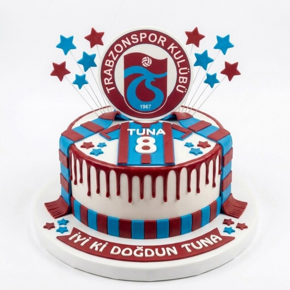 Trabzonspor Atkılı Formalı Taraftar Pastası