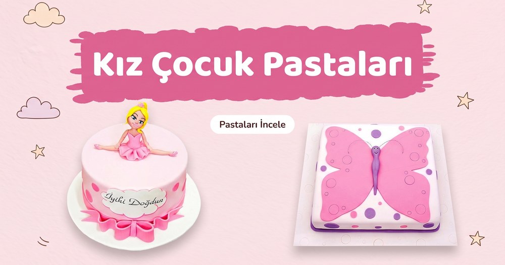 Kız Çocuk Pastaları